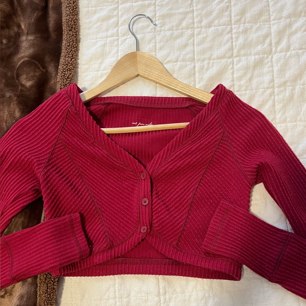 Urban outfitters crop long sleeve